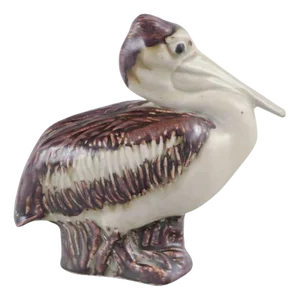 Mid 20th Century Ceramic Pelican Figurine by Jeanne Grut for Royal Copenhagen