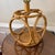 Mid 20th Century Vintage 1960s McGuire Style Rattan Burnt Bamboo Table Lamp For Sale - Image 5 of 9