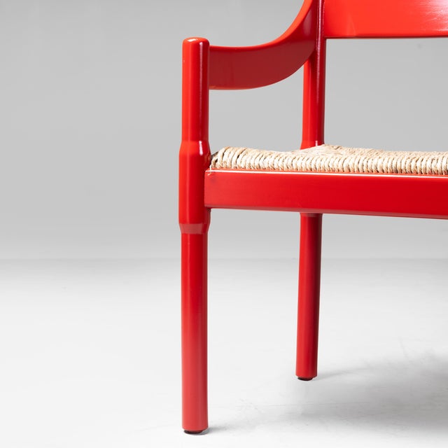 Wood Vintage Carimate Chairs by Vico Magistretti for Cassina, 1959, Set of 12 For Sale - Image 7 of 13