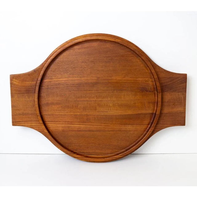 Mid-Century Modern Danish Teak Tray by Jens Quistgaard for Danish, 1950s For Sale - Image 3 of 9