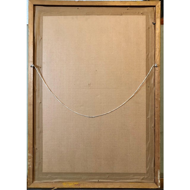 Maria Teresa Vieco, Latin American Folk Art Family Portrait Colombian Naive Painting, Color Drawing, 1975 For Sale - Image 10 of 10