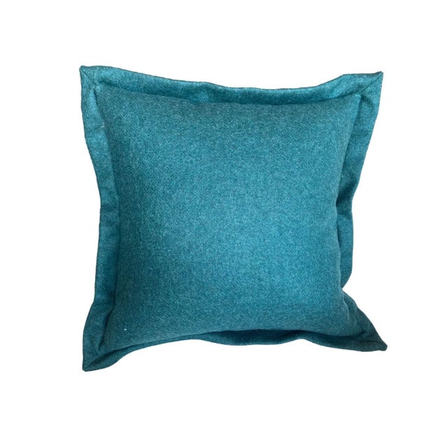 This pillow features a whimsical, vintage gazelle print in earthy greens and blues against a soft linen background. The...