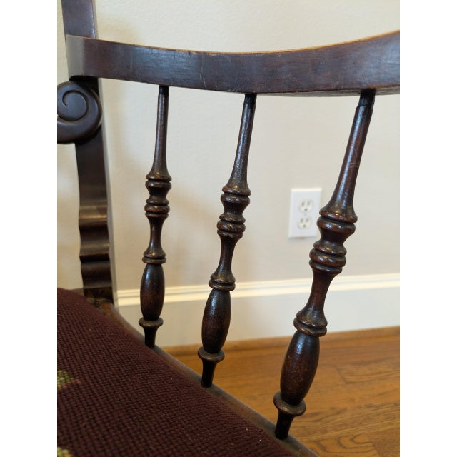 Early 20th Century Early 20th Century Elegant Edwardian Armchair For Sale - Image 5 of 8