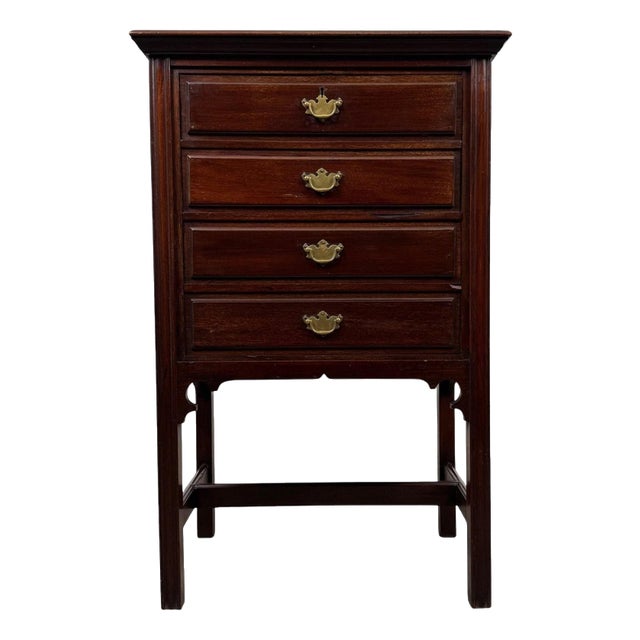 Antique English Mahogany Cabinet, 1900s For Sale