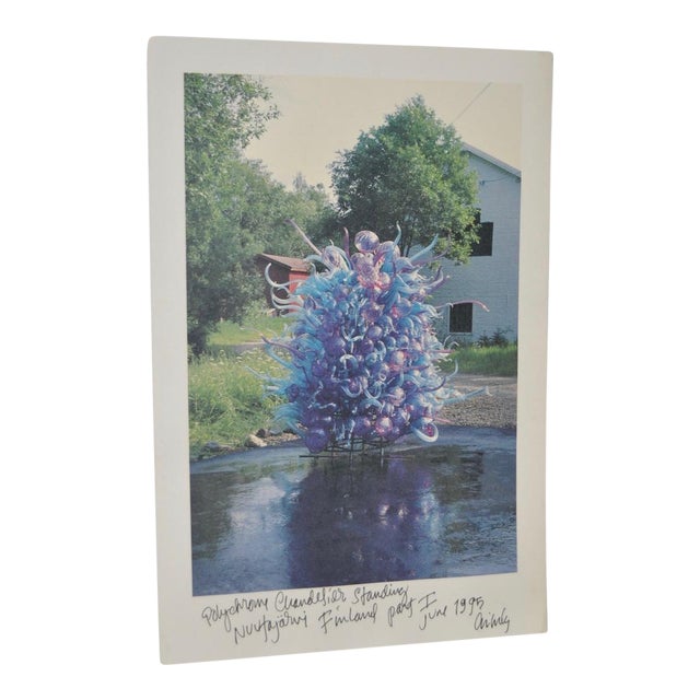 1995 Dale Chihuly Signed Poster Chairish