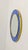 Mid-Century Modern Vintage Circular Wall Mirror in Cobalt Blue Glass and Brass from Cristal Art, 1950s For Sale - Image 3 of 12