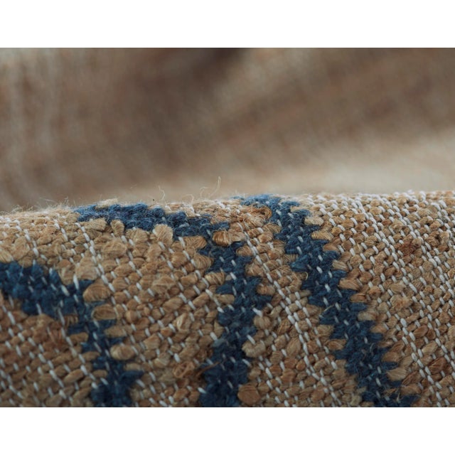 Erin Gates by Momeni Orchard Ripple Slate Hand Woven Wool and Jute Area Rug 2' X 3' For Sale - Image 4 of 12