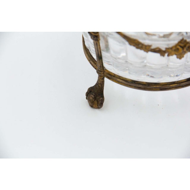 Cut Glass Ice Bucket For Sale - Image 3 of 5