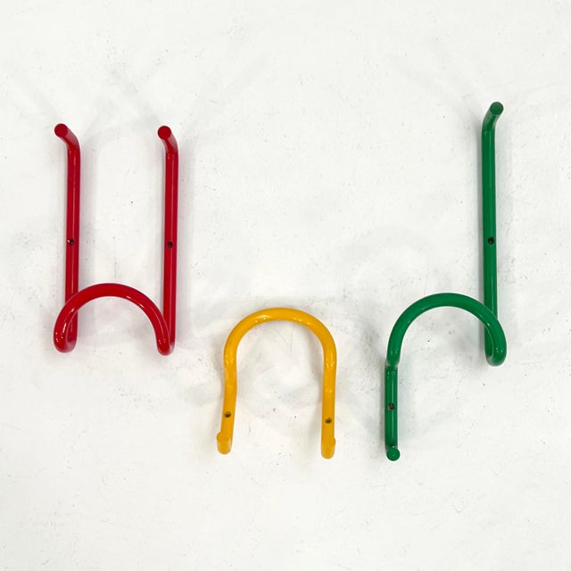 Vintage Taka Coat Hooks by Cesare Rota Nodari for Acerbis, 1960s, Set of 3 For Sale - Image 4 of 6