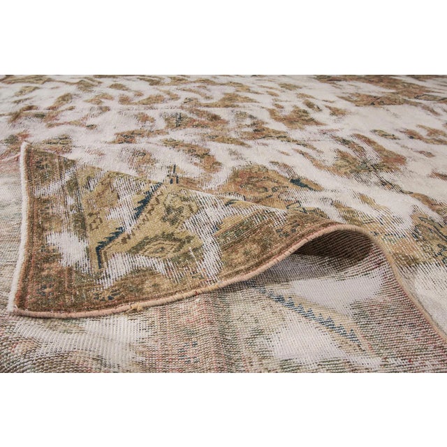 This beautiful Persian Tabriz rug, featuring a hand-knotted design, will enhance the appearance of your floor. This...