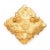 Chanel Chanel Collection 23 Gripoix Brooch Victoire de Castellane c1980s Yellow Tone For Sale - Image 4 of 4