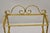 Mid 20th Century Italian Hollywood Regency Gold Gilt Iron 3 Tier Shelf Small Display Stand (A) For Sale - Image 5 of 12