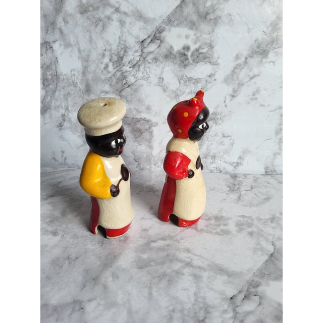 Antique salt and pepper sets are highly collectable. Made in the 1940s during the WWII era in or near occupied Japan....
