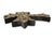 Early 20th Century Mexican Folk Art Milagros Wooden Cross Nailed Metal Brass Charms Wall Hanging For Sale - Image 5 of 8