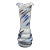 1950's Tall Vintage Murano Flower Vase For Sale