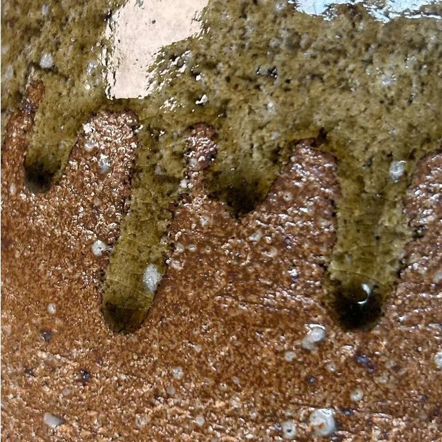 Contemporary Shigaraki Ikebana Vase, 1970s For Sale - Image 3 of 13