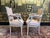 Wood Louis XVI Armchairs, Set of 3 For Sale - Image 7 of 8
