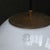 Mid-Century Modern Mid-Century White Opaline Glass Ceiling Lamps with Brass Top by Philips, Holland For Sale - Image 3 of 8
