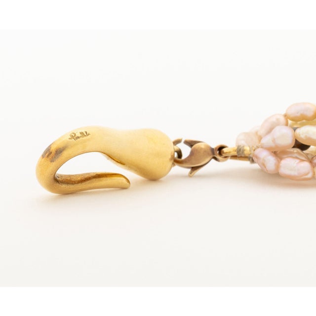 Pomellato Baroque Pearl Multi-Strand Necklace For Sale - Image 4 of 7