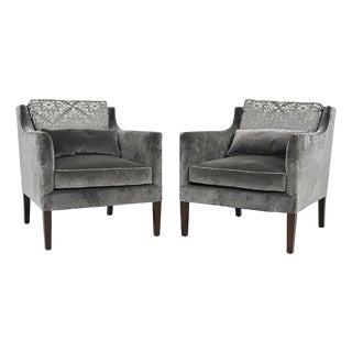 Pair Rose Tarlow Melrose House Lounge Chairs / Armchairs For Sale