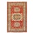 Rust Color Fine Hand Knotted Kazak Rug For Sale