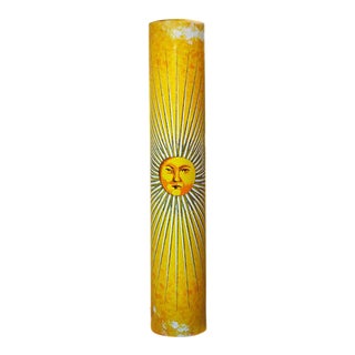 1990s Italian Sun Floor Lamp Designed by Fornasetti for Antonangeli For Sale
