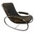 Vintage Bauhaus Leather and Chrome Rocking Lounge Chair, 1980s For Sale - Image 9 of 9