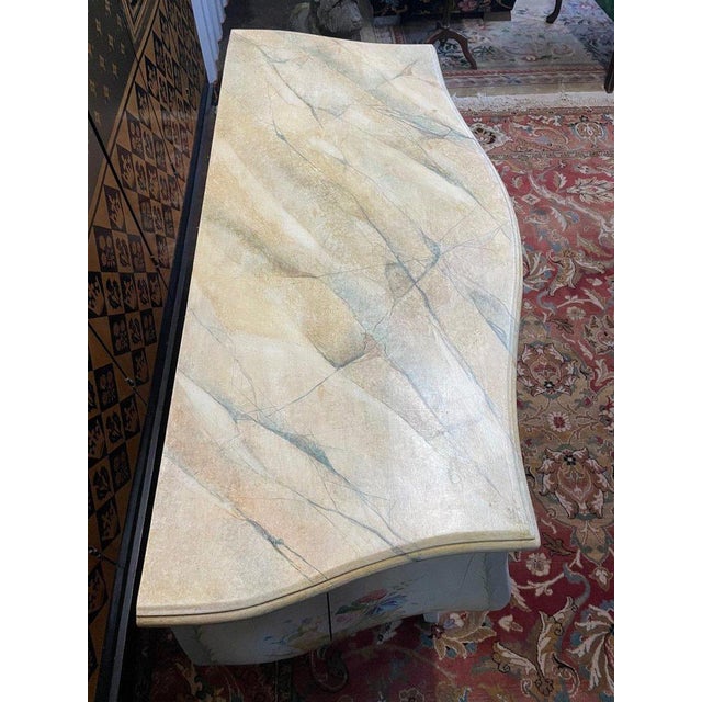 Louis Xv Style Painted Commode For Sale - Image 3 of 10
