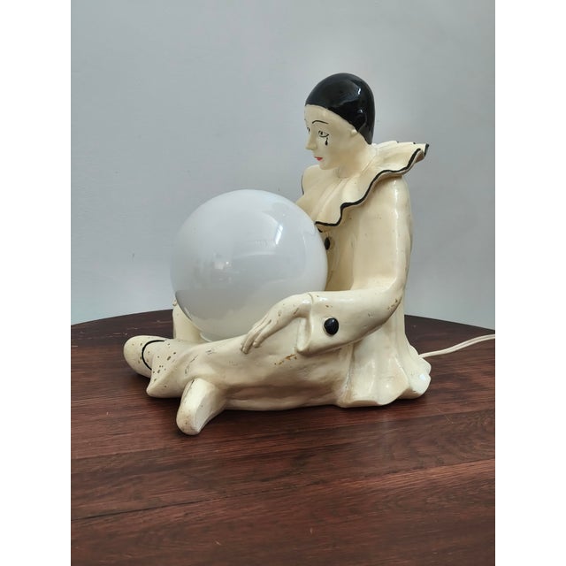 Vintage Pierrot Table Lamp, 1970s For Sale - Image 4 of 10