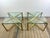 Italian Brass and Glass Side Tables, 1970s, Set of 2 For Sale - Image 12 of 13