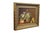 Realism 20th Century Still Life With Pansies Oil Painting After Henri Fantin-Latour 29" For Sale - Image 3 of 10