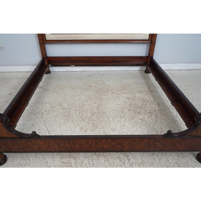 Theodore Alexander King Size English Style Bed For Sale - Image 13 of 18