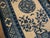 1920s Ivory Field Medallion Antique Chinese Baotou Rug 3' X 6' Handknotted Pile Wool Carpet For Sale - Image 4 of 8
