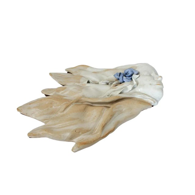 Vintage Studio Pottery Figurative Wall Art Sculpture For Sale - Image 4 of 9