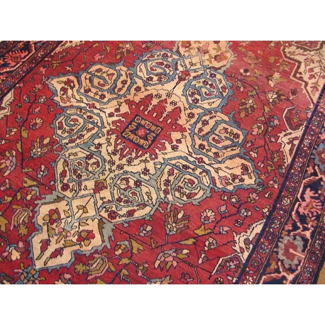 Persian 1920s Persian Sarouk Farahan Carpet For Sale - Image 3 of 6