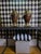 Rustic European 1970s Grand Neoclassical Patinated Metal Urns With Gilt Scroll Handles, Pair, 16" For Sale - Image 3 of 15