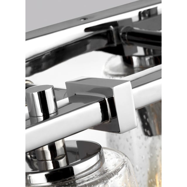 2020s Sean Lavin by Visual Comfort Studio Mercer 4-Light Vanity, Chrome For Sale - Image 5 of 6