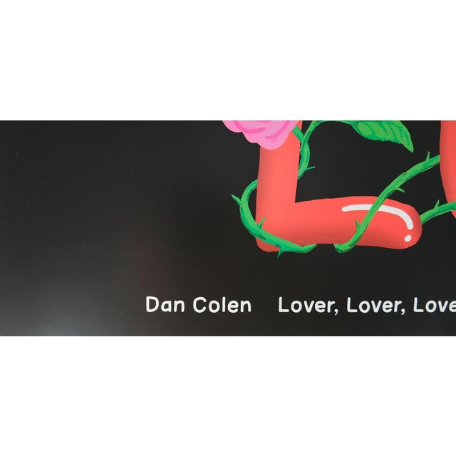 Lover, Lover, Lover Poster by Dan Colen For Sale - Image 6 of 7