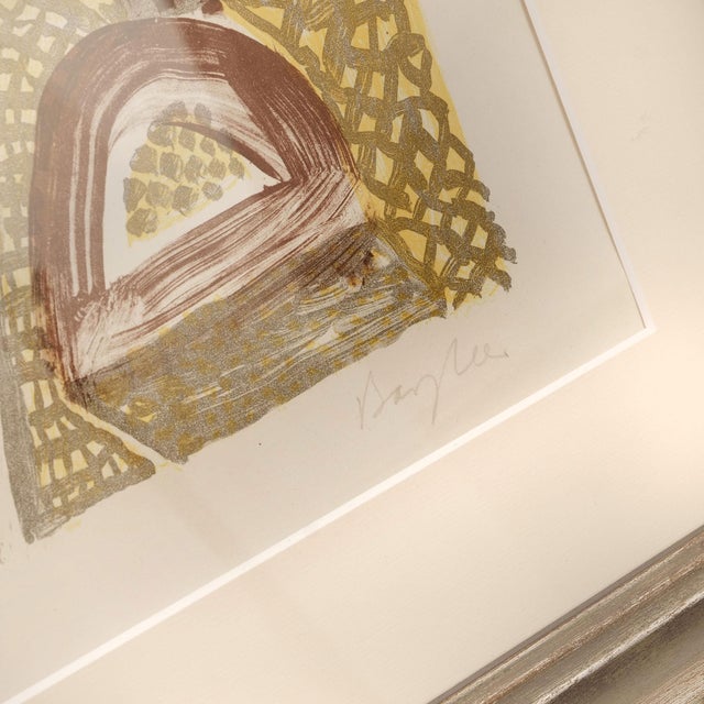 Eduard Bargheer (1901-1979) "Village in the desert", 1973 Color lithograph on laid paper, signed and dated by hand Ex.:...