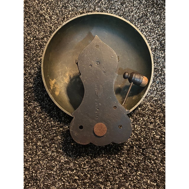 1886 Rare Patented Brass Ringside Boxing “Signal Gong Bell” For Sale - Image 14 of 16