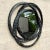 Vintage 80s Monumental Splatter Paint Rings Mirror For Sale In West Palm - Image 6 of 10