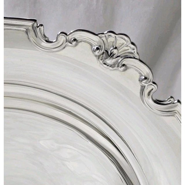 Mid-Century Sterling Silver Cake Compotier Tazza, Sheffield, 1965 For Sale - Image 10 of 18