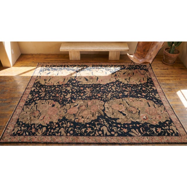 Textile Early 20th Century Caucasian Karabagh Carpet ( 8'4" x 11' - 255 x 335 ) For Sale - Image 7 of 9