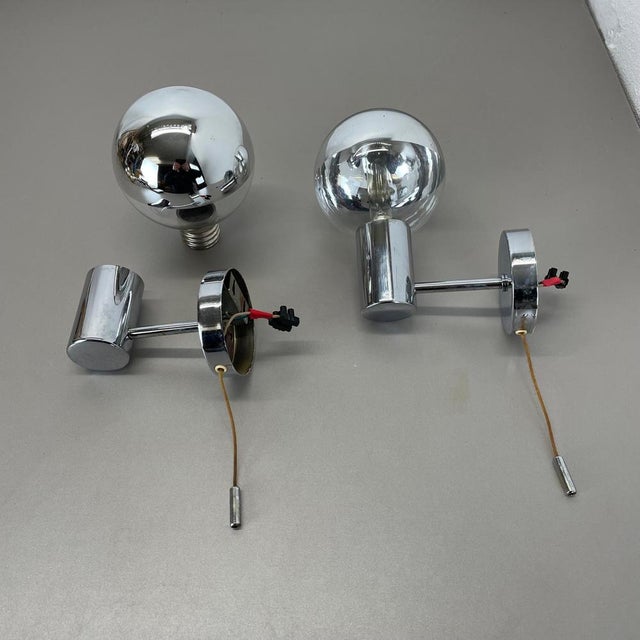 Set of Silver Cubic Wall Lights by Motoko Ishii for Staff Lights, 1970s, Set of 5 For Sale - Image 12 of 18