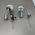Set of Silver Cubic Wall Lights by Motoko Ishii for Staff Lights, 1970s, Set of 5 For Sale - Image 12 of 18