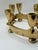 Vintage Dirilyte Gold Tone 6 Candle Candelabra Set For Sale - Image 10 of 10