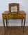 Wood 18th C. Italian Chinoiserie Venetian Louis XV Period Antique Polychrome Painted Dressing Table Console For Sale - Image 7 of 18