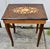 VTG.Sorrento Italian Inlaid Wood Music Box Table Jewelry Sewing Side Table For Sale - Image 10 of 17