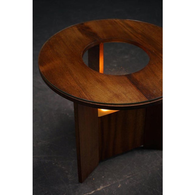 Wood Pedestal Table by Architect G.A. Heldoorn For Sale - Image 7 of 13