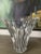 Beautiful lead crystal Baccarat vase in the Brigitte pattern designed in the 1960's by Nicolas Triboulet after Brigitte...